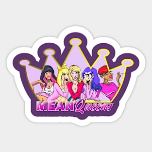 Mean Queens Official Shirt Sticker